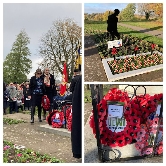 WI at Kenilworth War Memorial November 2024